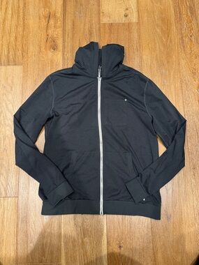 Vuori Black Full-Zip Hoodie
